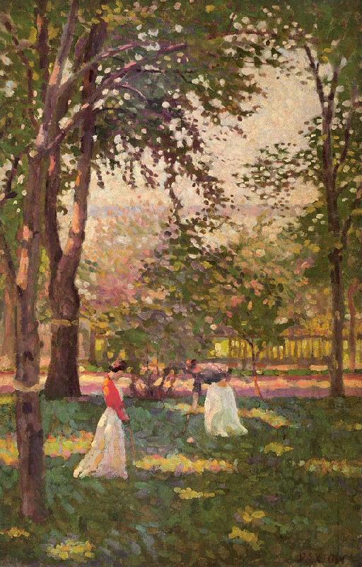 Paxton, William McGregor The Croquet Players France oil painting art